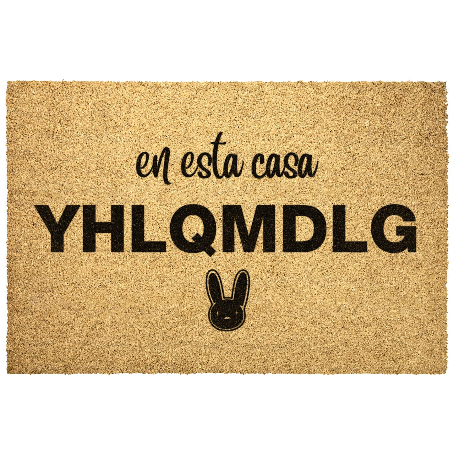 En Esta Casa YHLQMDLG Tapete, Bad Bunny, Yo Hago Lo Que Me Da Las Ganas, Spanish Door Mat, Funny Welcome Mat, Mexican Home Decor, Latino Home