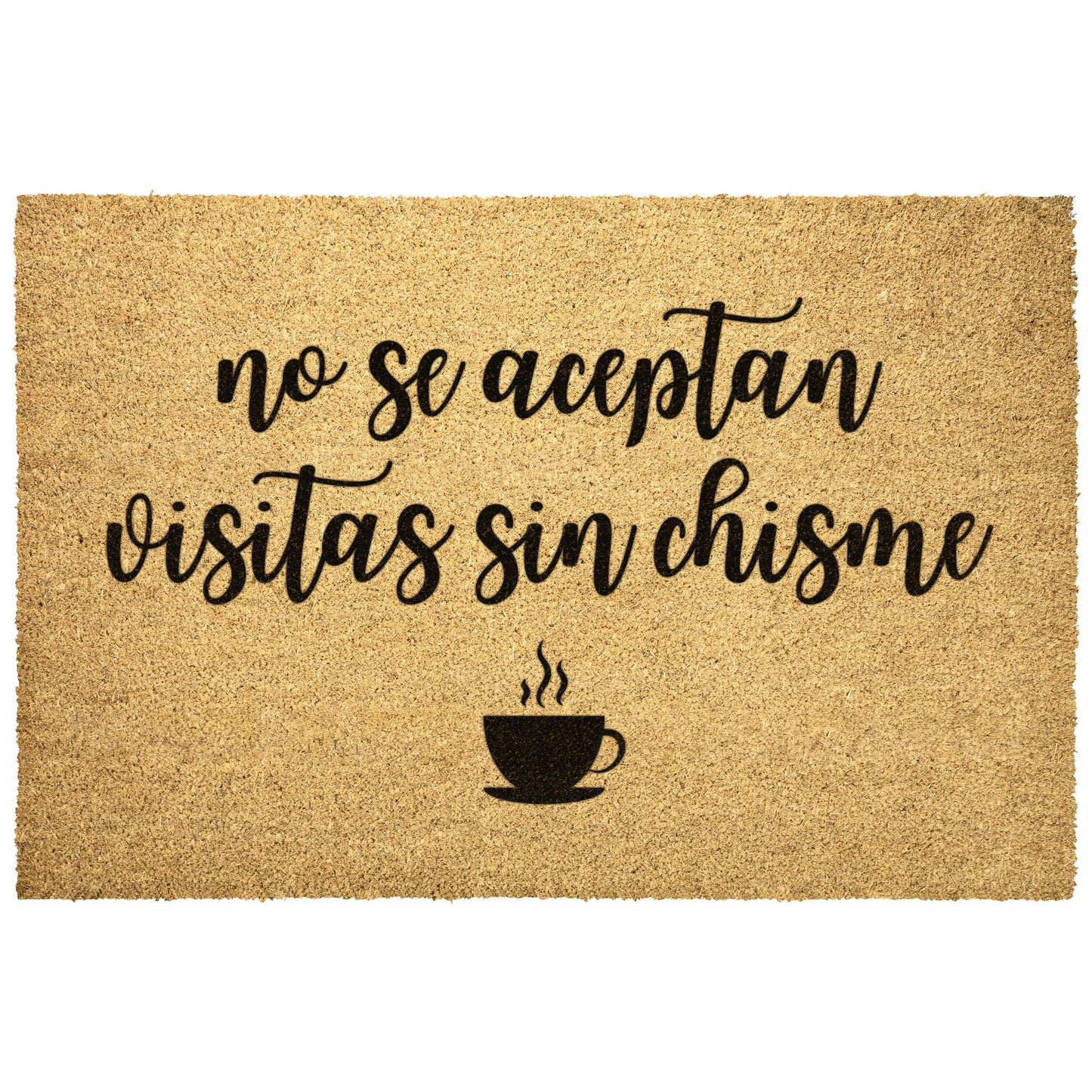 No Se Aceptan Visitas Sin Chisme Doormat Welcome Mat Funny Doormat Indoor  outdoor Floor Mats for